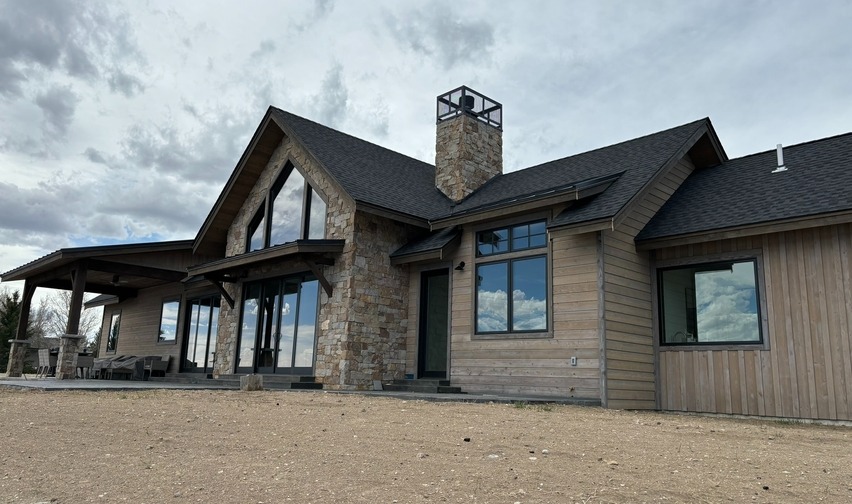 House on Ennis Lake