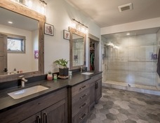 Master bathroom.